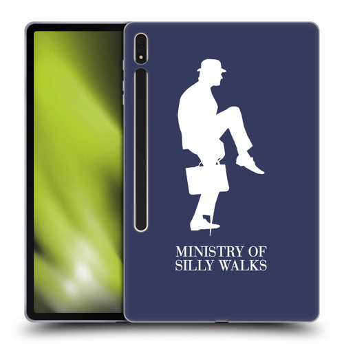 Monty Python Key Art Ministry Of Silly Walks Soft Gel Case for Samsung Galaxy Tab S8 Plus