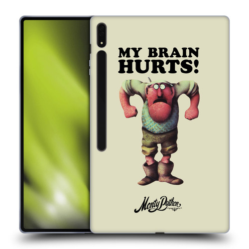 Monty Python Key Art My Brain Hurts Soft Gel Case for Samsung Galaxy Tab S8 Ultra