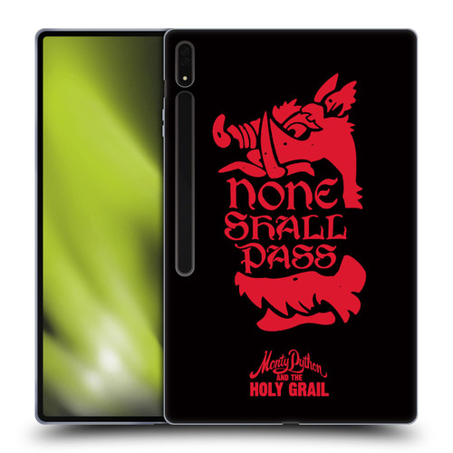 Monty Python Key Art None Shall Pass Soft Gel Case for Samsung Galaxy Tab S8 Ultra