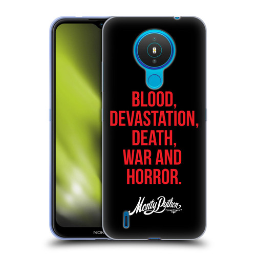 Monty Python Key Art Blood Devastation Death War And Horror Soft Gel Case for Nokia 1.4