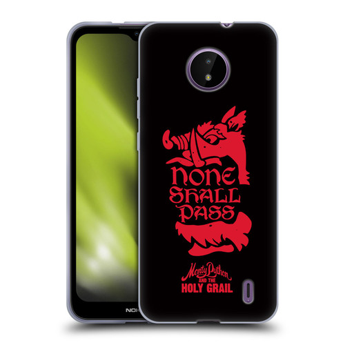 Monty Python Key Art None Shall Pass Soft Gel Case for Nokia C10 / C20