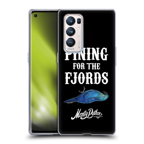 Monty Python Key Art Pining For The Fjords Soft Gel Case for OPPO Find X3 Neo / Reno5 Pro+ 5G