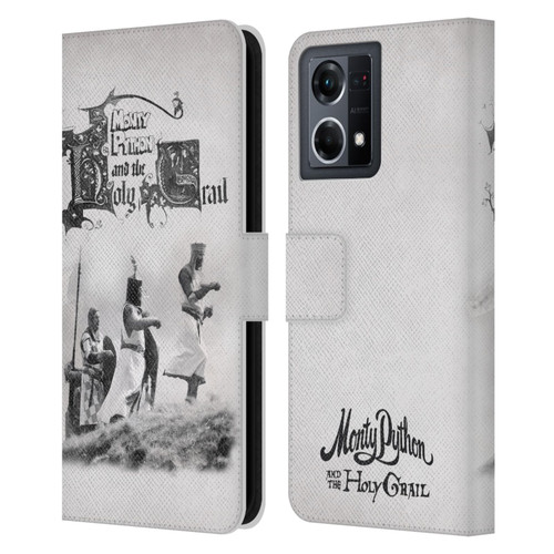 Monty Python Key Art Holy Grail Leather Book Wallet Case Cover For OPPO Reno8 4G