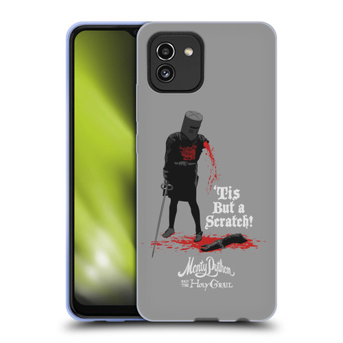Monty Python Key Art Tis But A Scratch Soft Gel Case for Samsung Galaxy A03 (2021)
