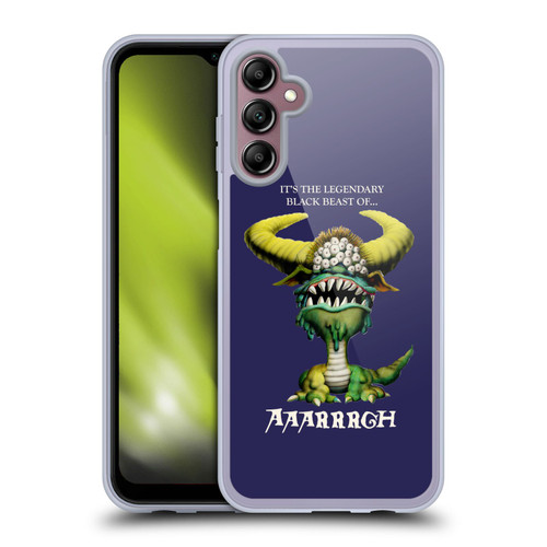 Monty Python Key Art Black Beast Of Aaarrrgh Soft Gel Case for Samsung Galaxy A14 5G