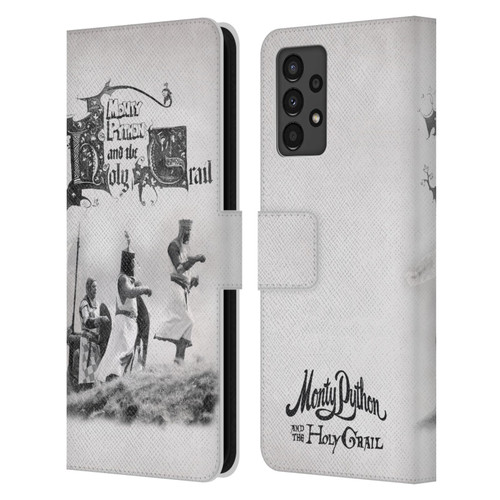 Monty Python Key Art Holy Grail Leather Book Wallet Case Cover For Samsung Galaxy A13 (2022)