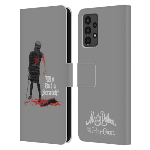 Monty Python Key Art Tis But A Scratch Leather Book Wallet Case Cover For Samsung Galaxy A13 (2022)