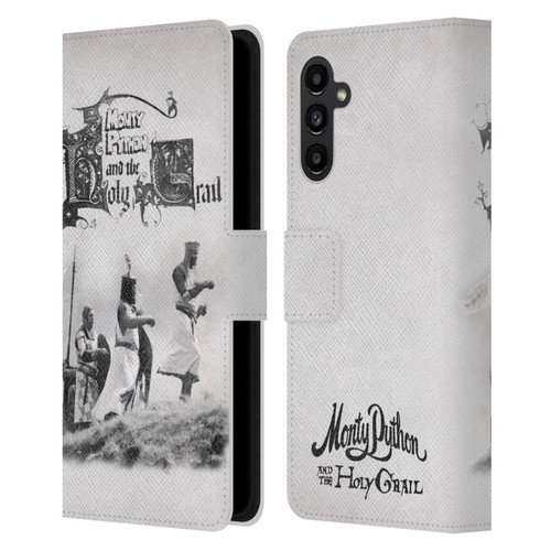 Monty Python Key Art Holy Grail Leather Book Wallet Case Cover For Samsung Galaxy A13 5G (2021)