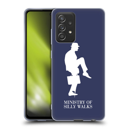 Monty Python Key Art Ministry Of Silly Walks Soft Gel Case for Samsung Galaxy A52 / A52s / 5G (2021)