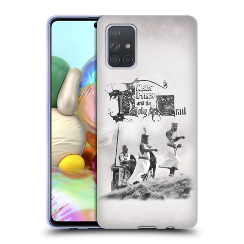 Monty Python Key Art Holy Grail Soft Gel Case for Samsung Galaxy A71 (2019)