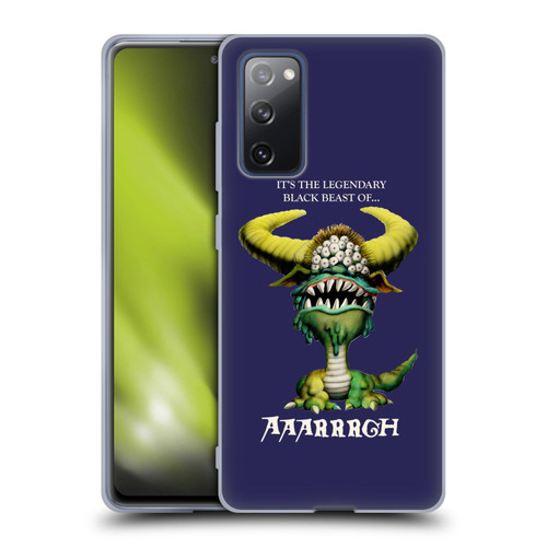 Monty Python Key Art Black Beast Of Aaarrrgh Soft Gel Case for Samsung Galaxy S20 FE / 5G
