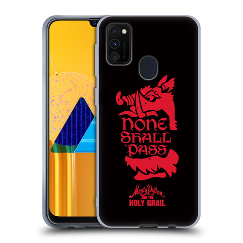 Monty Python Key Art None Shall Pass Soft Gel Case for Samsung Galaxy M30s (2019)/M21 (2020)