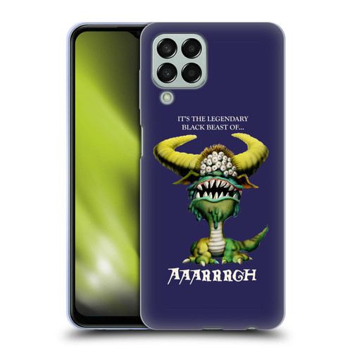 Monty Python Key Art Black Beast Of Aaarrrgh Soft Gel Case for Samsung Galaxy M33 (2022)