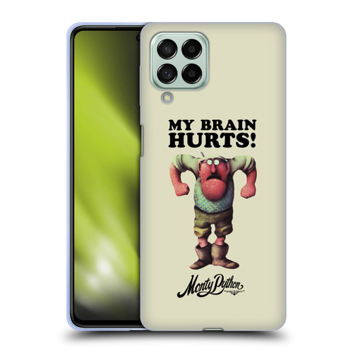 Monty Python Key Art My Brain Hurts Soft Gel Case for Samsung Galaxy M53 (2022)