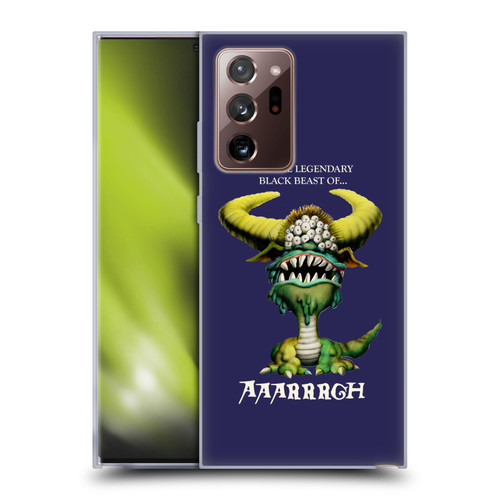 Monty Python Key Art Black Beast Of Aaarrrgh Soft Gel Case for Samsung Galaxy Note20 Ultra / 5G