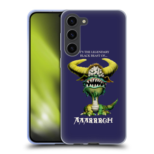 Monty Python Key Art Black Beast Of Aaarrrgh Soft Gel Case for Samsung Galaxy S23+ 5G