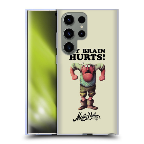 Monty Python Key Art My Brain Hurts Soft Gel Case for Samsung Galaxy S23 Ultra 5G