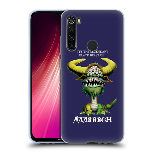 Monty Python Key Art Black Beast Of Aaarrrgh Soft Gel Case for Xiaomi Redmi Note 8T