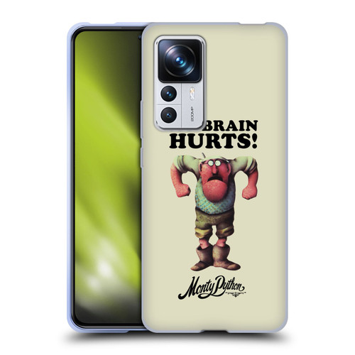 Monty Python Key Art My Brain Hurts Soft Gel Case for Xiaomi 12T Pro