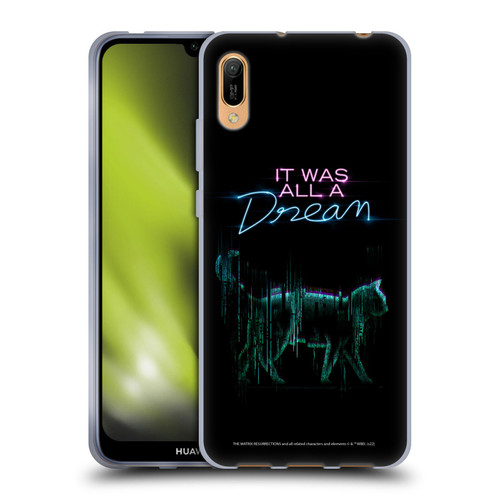 The Matrix Resurrections Key Art It Was All A Dream Soft Gel Case for Huawei Y6 Pro (2019)