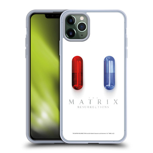 The Matrix Resurrections Key Art Poster Soft Gel Case for Apple iPhone 11 Pro Max