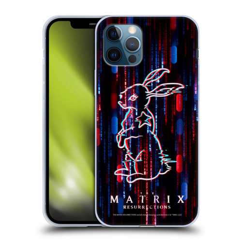 The Matrix Resurrections Key Art Choice Is An Illusion Soft Gel Case for Apple iPhone 12 / iPhone 12 Pro