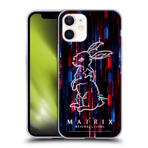 The Matrix Resurrections Key Art Choice Is An Illusion Soft Gel Case for Apple iPhone 12 Mini