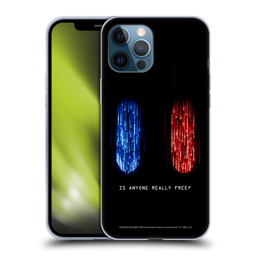 The Matrix Resurrections Key Art Is Anyone Really Free Soft Gel Case for Apple iPhone 12 Pro Max