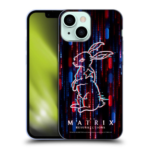 The Matrix Resurrections Key Art Choice Is An Illusion Soft Gel Case for Apple iPhone 13 Mini
