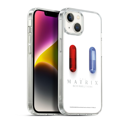 The Matrix Resurrections Key Art Poster Soft Gel Case for Apple iPhone 14 Plus & MagSafe