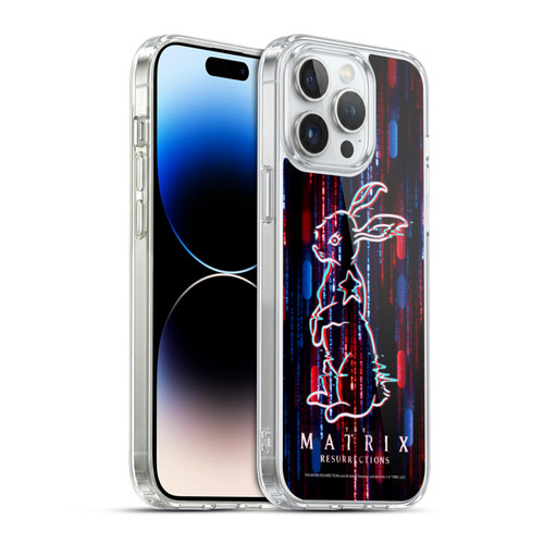 The Matrix Resurrections Key Art Choice Is An Illusion Soft Gel Case for Apple iPhone 14 Pro Max & MagSafe