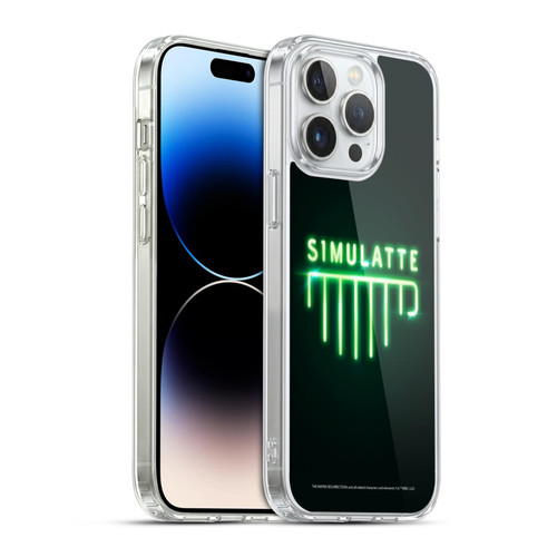 The Matrix Resurrections Key Art Simulatte Soft Gel Case for Apple iPhone 14 Pro Max & MagSafe