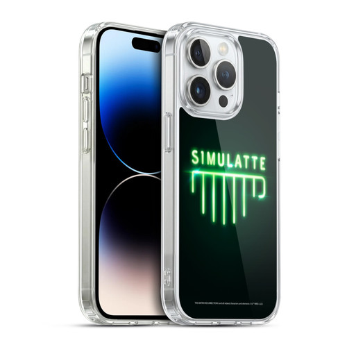 The Matrix Resurrections Key Art Simulatte Soft Gel Case for Apple iPhone 14 Pro & MagSafe