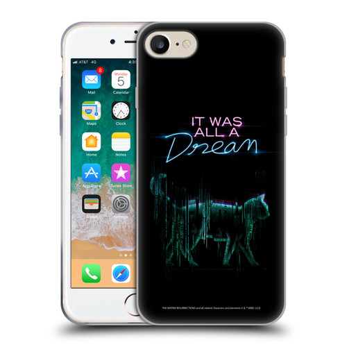 The Matrix Resurrections Key Art It Was All A Dream Soft Gel Case for Apple iPhone 7 / 8 / SE 2020 & 2022
