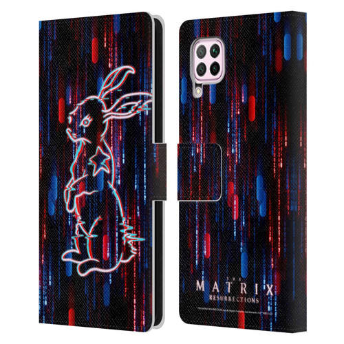 The Matrix Resurrections Key Art Choice Is An Illusion Leather Book Wallet Case Cover For Huawei Nova 6 SE / P40 Lite