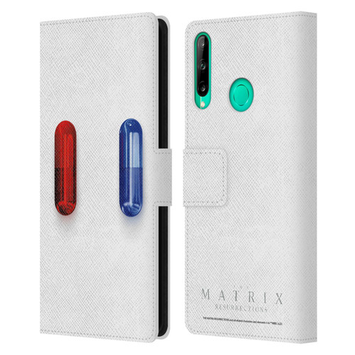 The Matrix Resurrections Key Art Poster Leather Book Wallet Case Cover For Huawei P40 lite E
