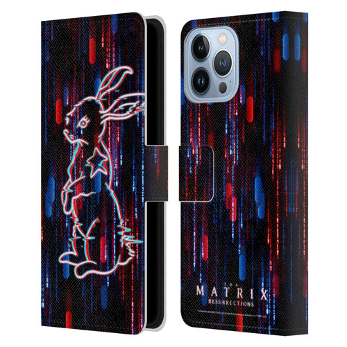 The Matrix Resurrections Key Art Choice Is An Illusion Leather Book Wallet Case Cover For Apple iPhone 13 Pro Max