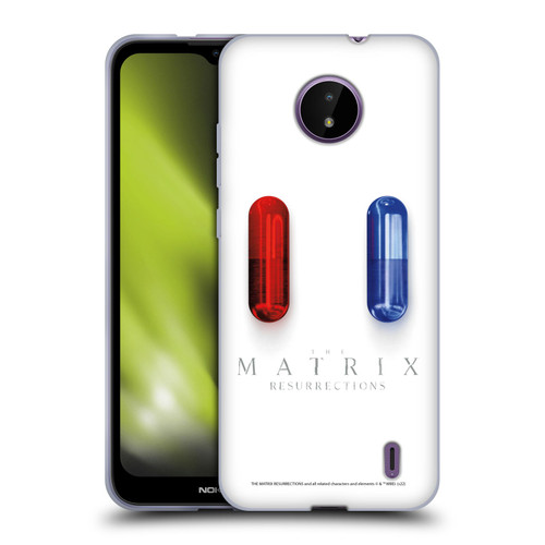 The Matrix Resurrections Key Art Poster Soft Gel Case for Nokia C10 / C20