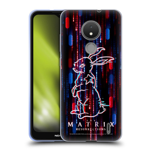 The Matrix Resurrections Key Art Choice Is An Illusion Soft Gel Case for Nokia C21