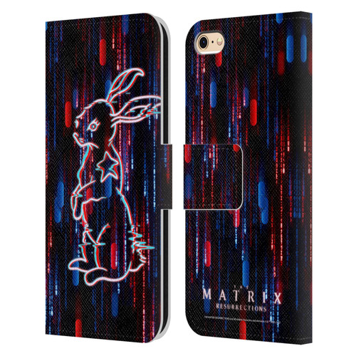 The Matrix Resurrections Key Art Choice Is An Illusion Leather Book Wallet Case Cover For Apple iPhone 6 / iPhone 6s