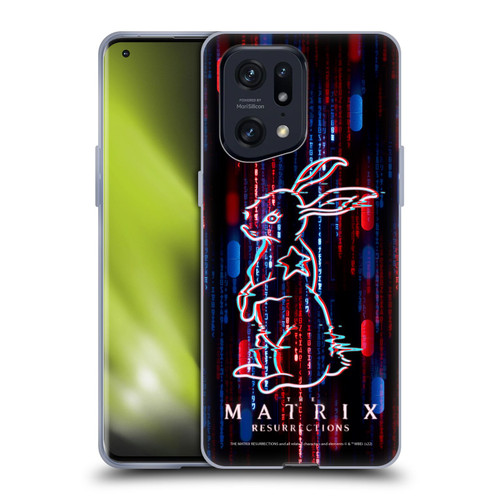 The Matrix Resurrections Key Art Choice Is An Illusion Soft Gel Case for OPPO Find X5 Pro