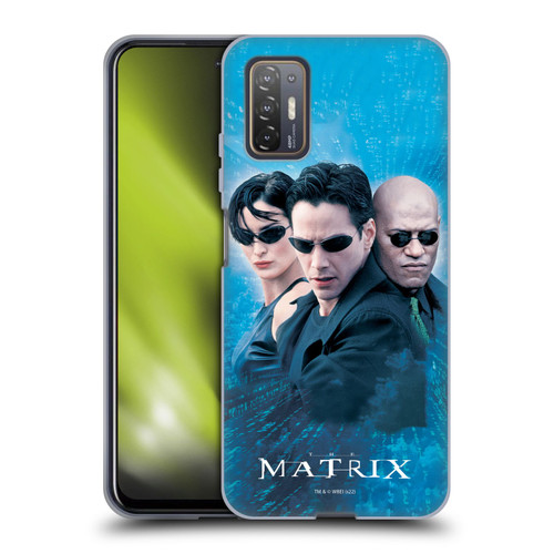 The Matrix Key Art Group 3 Soft Gel Case for HTC Desire 21 Pro 5G