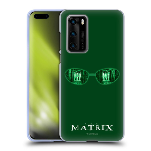 The Matrix Key Art Glass Soft Gel Case for Huawei P40 5G