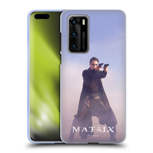 The Matrix Key Art Neo 2 Soft Gel Case for Huawei P40 5G
