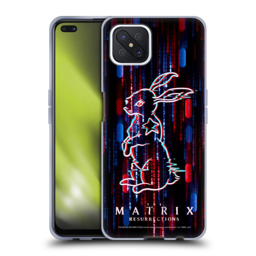 The Matrix Resurrections Key Art Choice Is An Illusion Soft Gel Case for OPPO Reno4 Z 5G