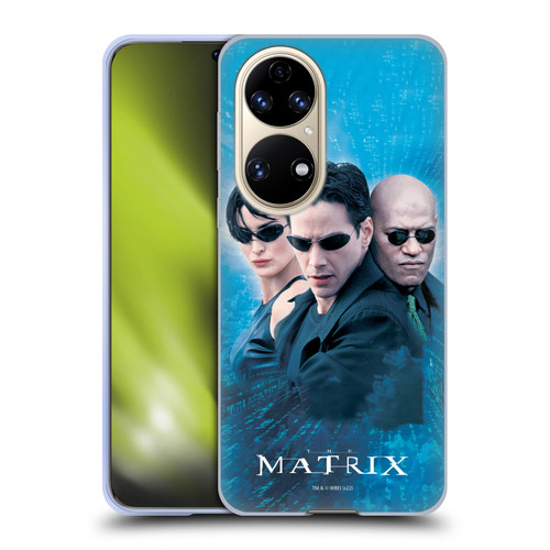 The Matrix Key Art Group 3 Soft Gel Case for Huawei P50