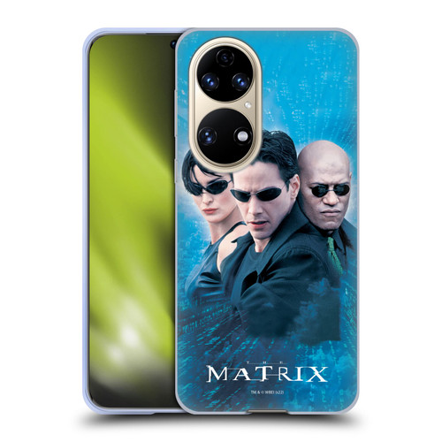 The Matrix Key Art Group 3 Soft Gel Case for Huawei P50