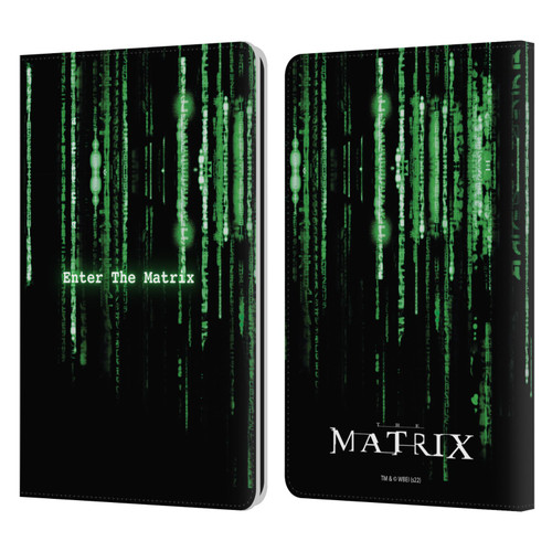 The Matrix Key Art Enter The Matrix Leather Book Wallet Case Cover For Amazon Kindle Paperwhite 1 / 2 / 3