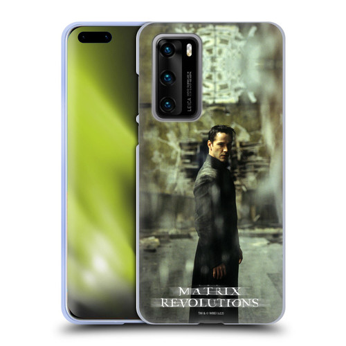 The Matrix Revolutions Key Art Neo 2 Soft Gel Case for Huawei P40 5G