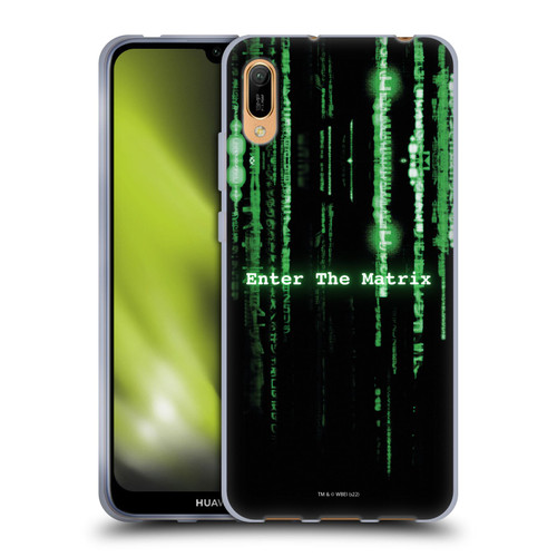The Matrix Key Art Enter The Matrix Soft Gel Case for Huawei Y6 Pro (2019)